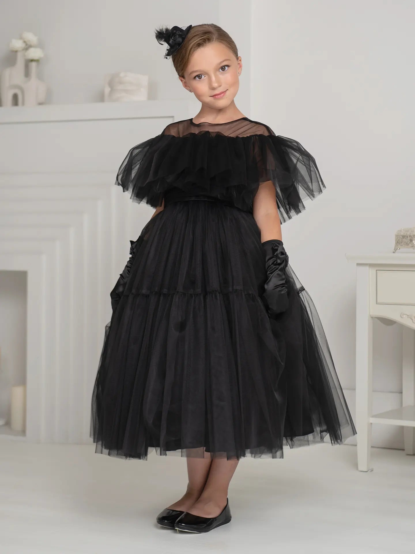Stella Lu Festive dress in anime style BLACK