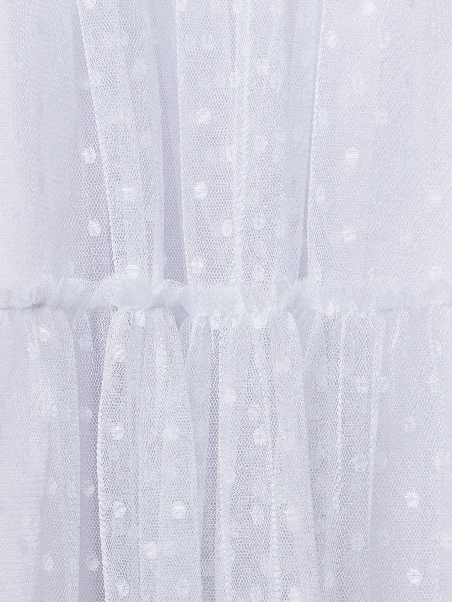 White dot cloud dress