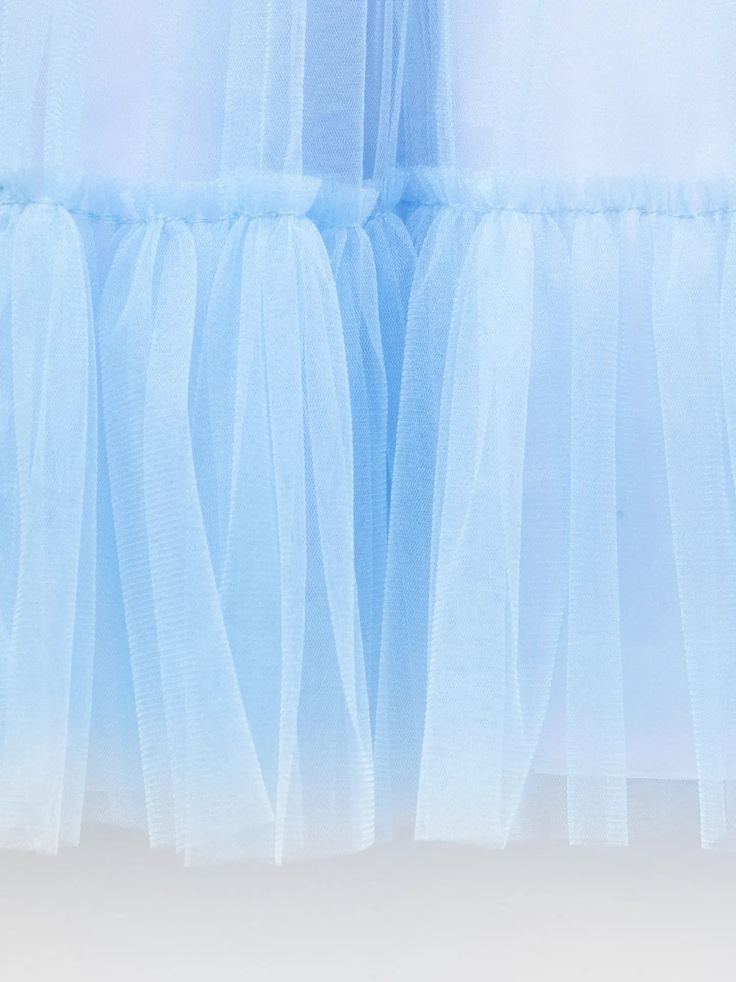 Elegant sky blue long dress