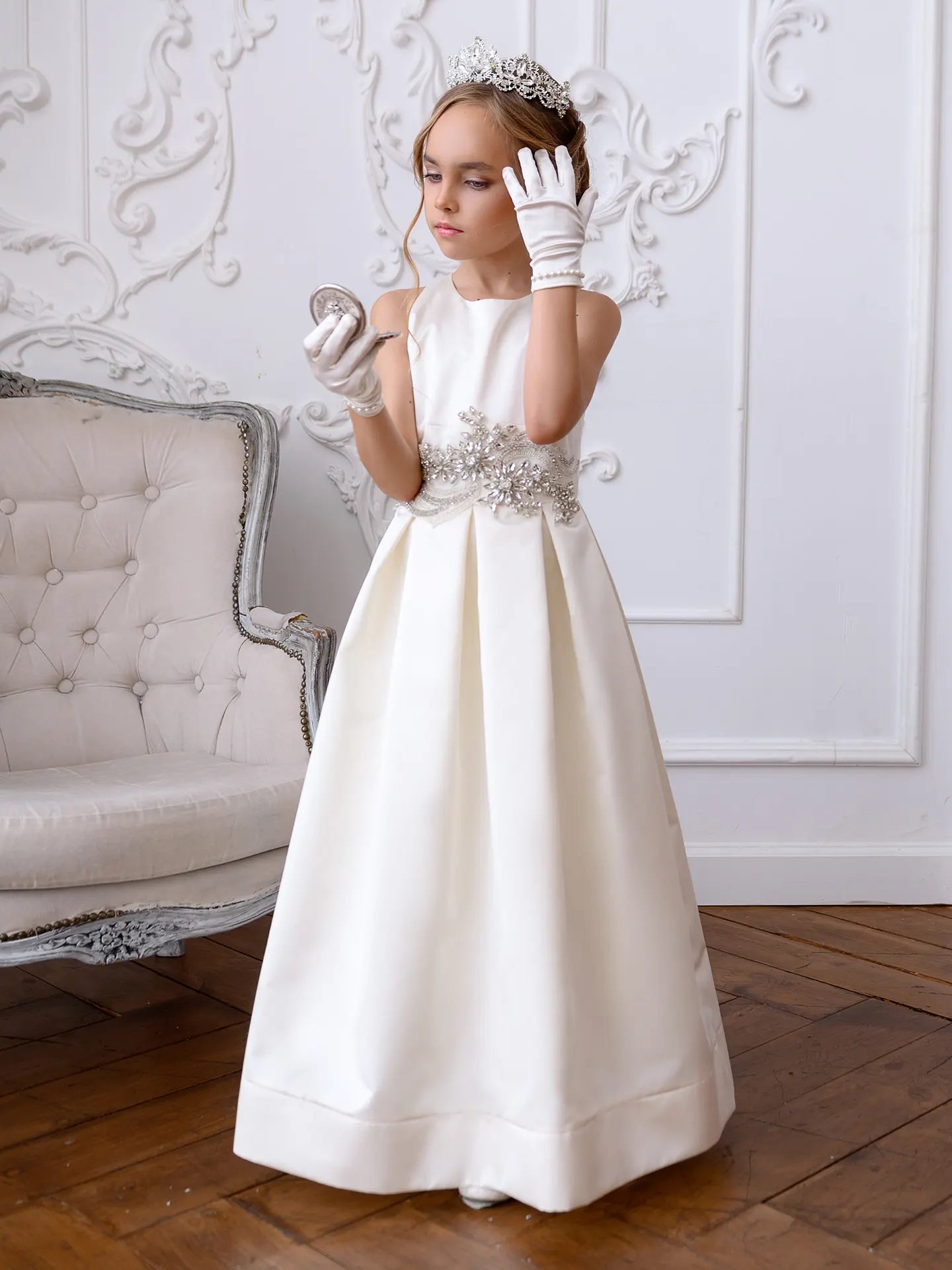 Dress Cassandra Formal floor-length English style dress — Unona D