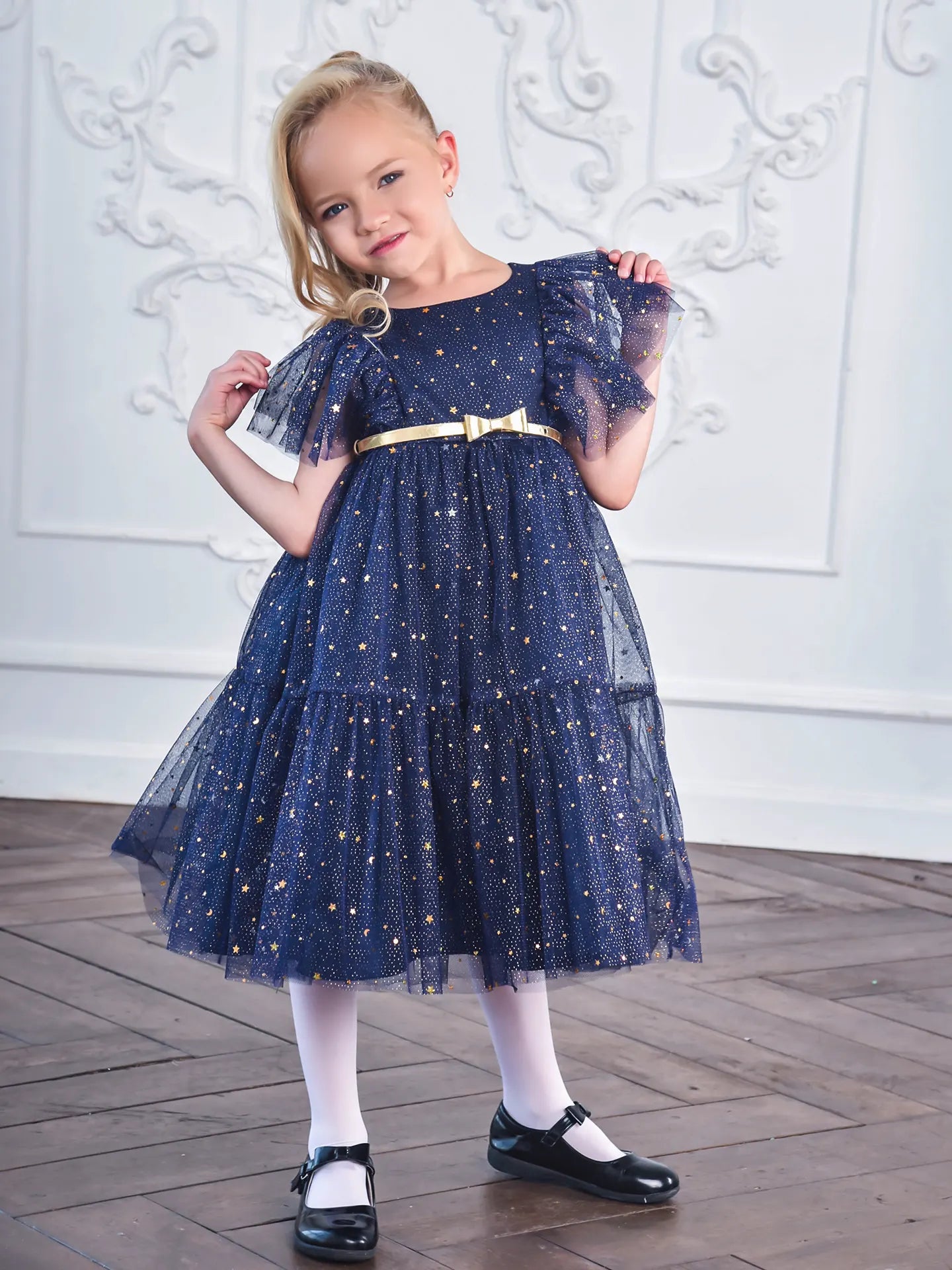 Constellation Festive dress with sparkling decoration