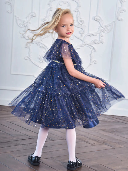 Constellation Festive dress with sparkling decoration