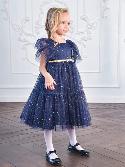 Constellation Festive dress with sparkling decoration