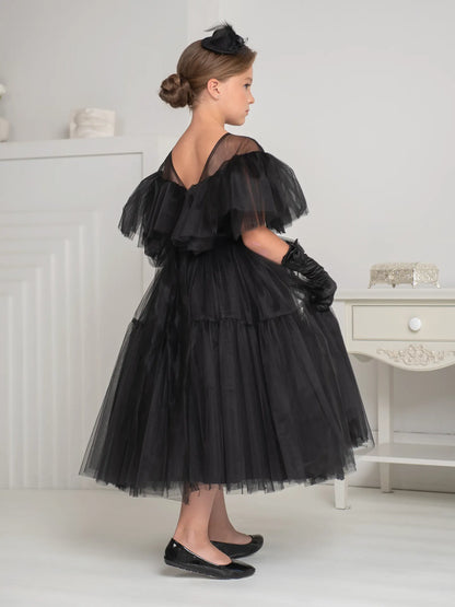 Stella Lu Festive dress in anime style BLACK