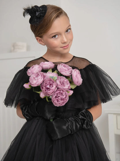 Stella Lu Festive dress in anime style BLACK