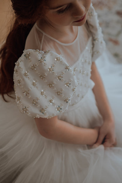 Sofy A real royal dress off-white