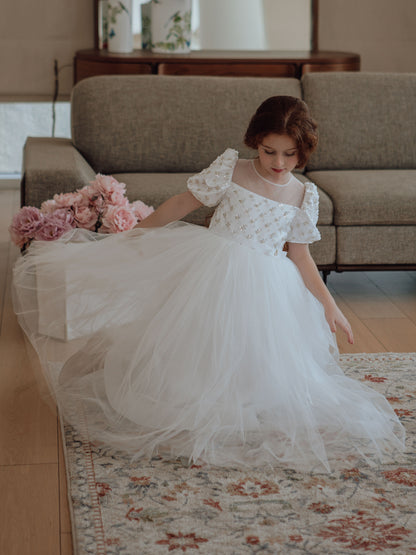 Sofy A real royal dress off-white