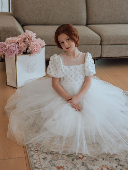 Sofy A real royal dress off-white