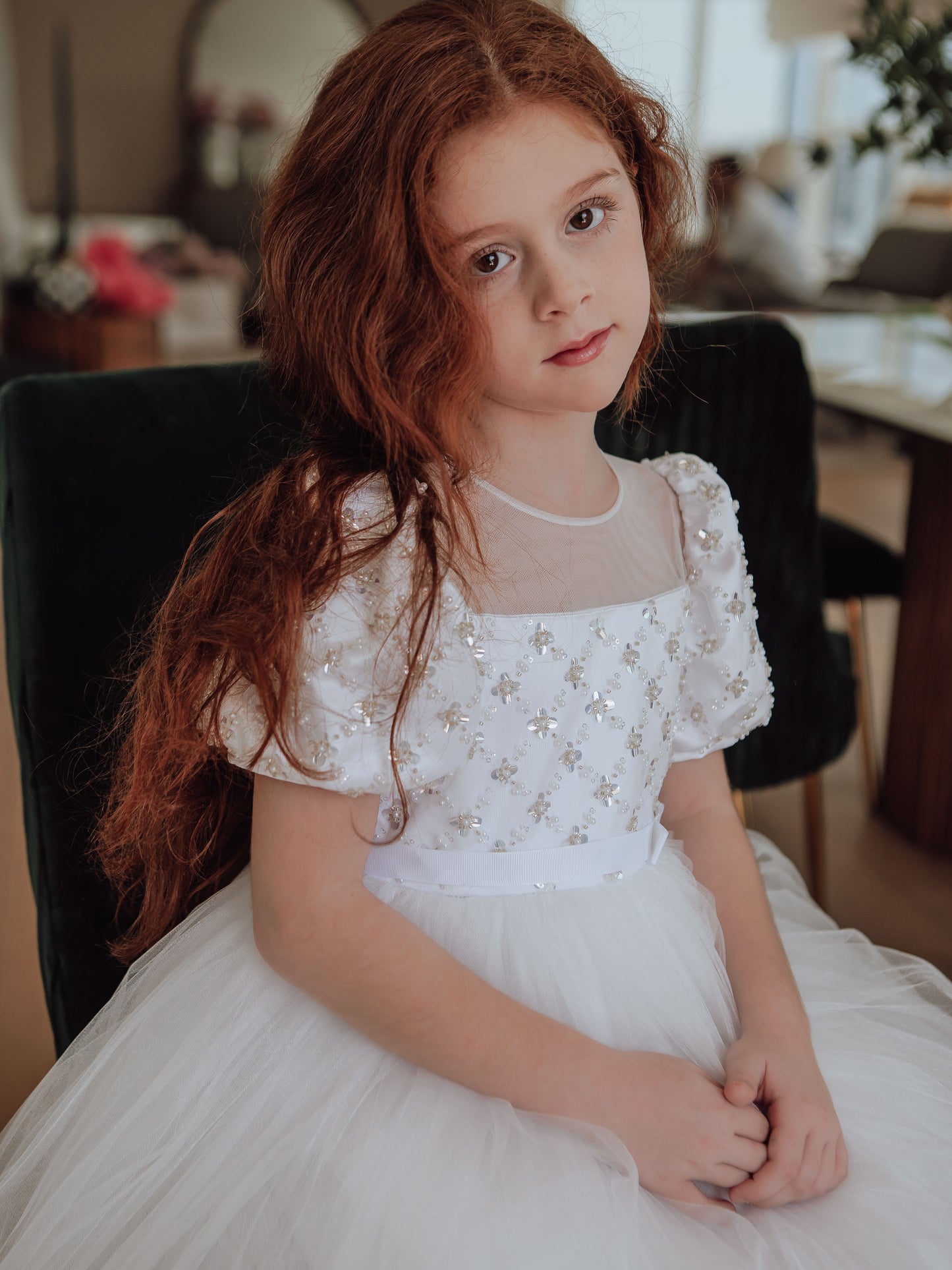 Sofy A real royal dress off-white