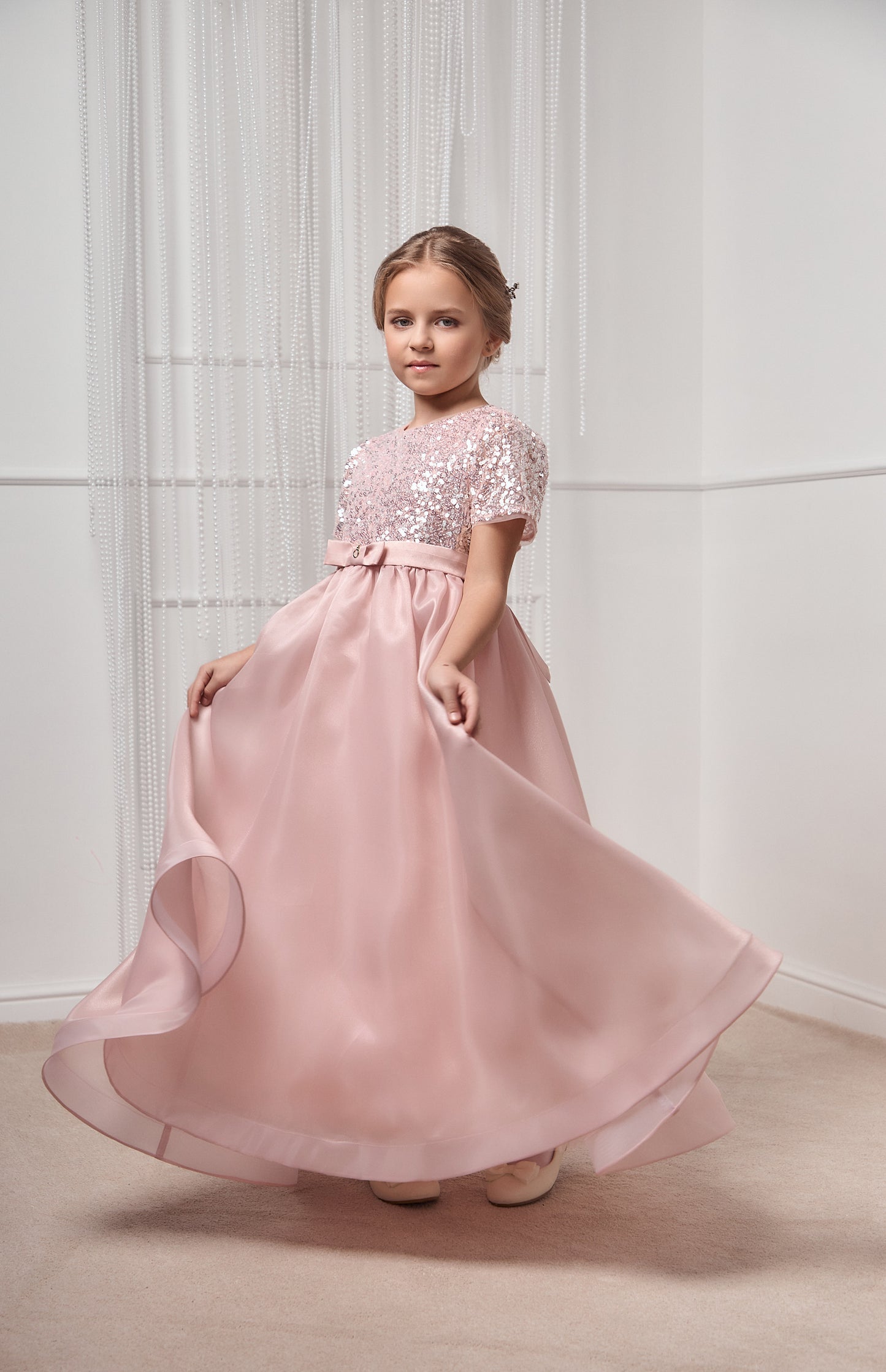 Dimond long shiny dress