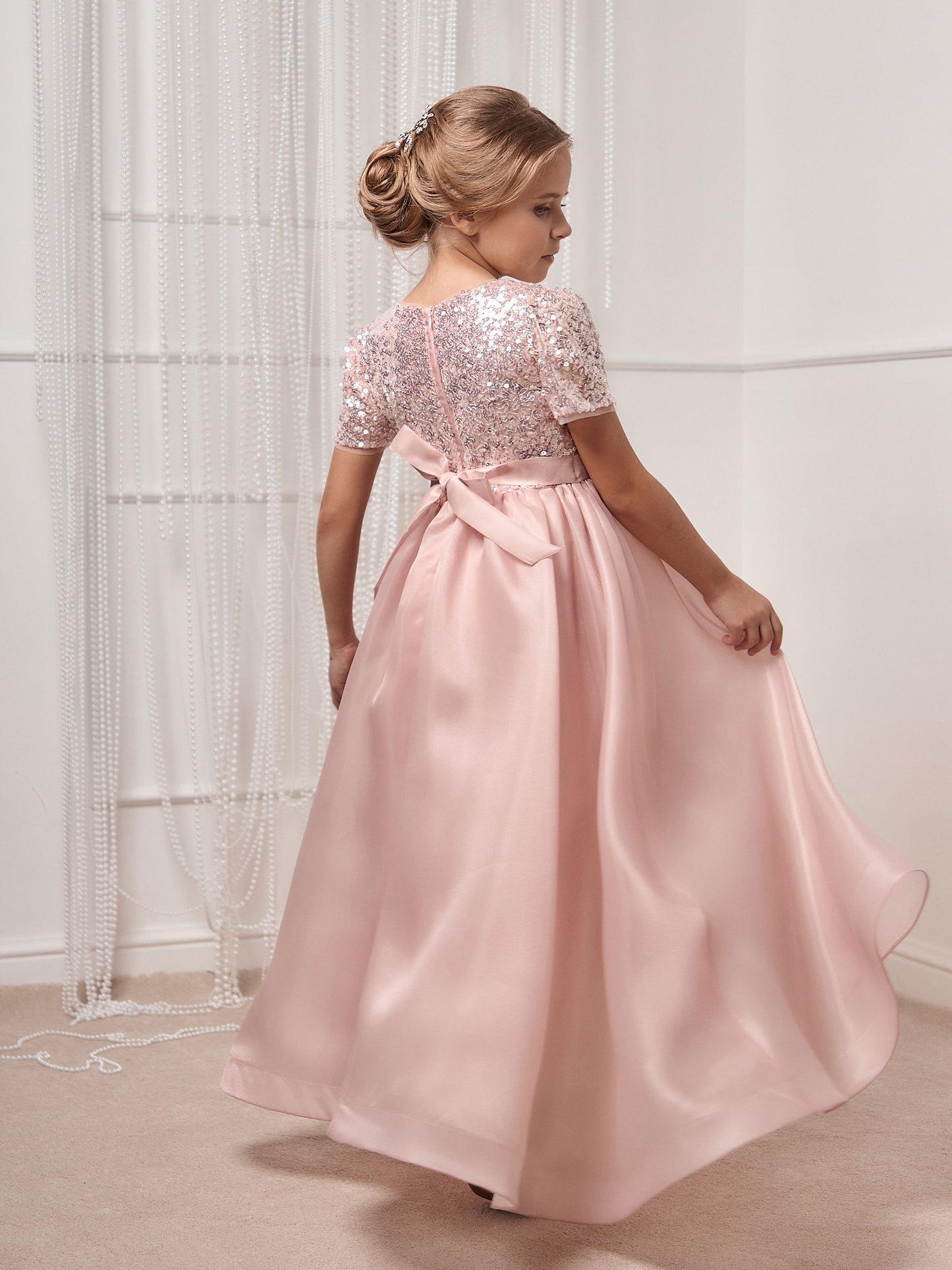 Dimond long shiny dress