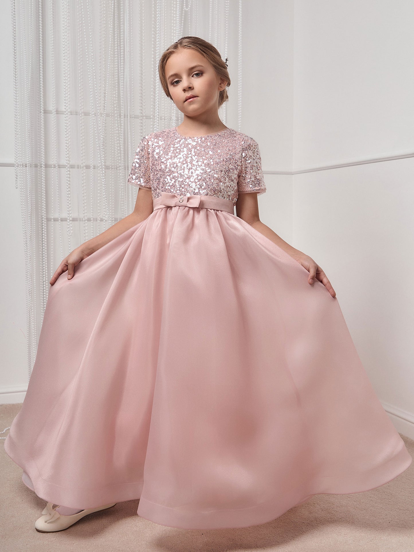 Dimond long shiny dress