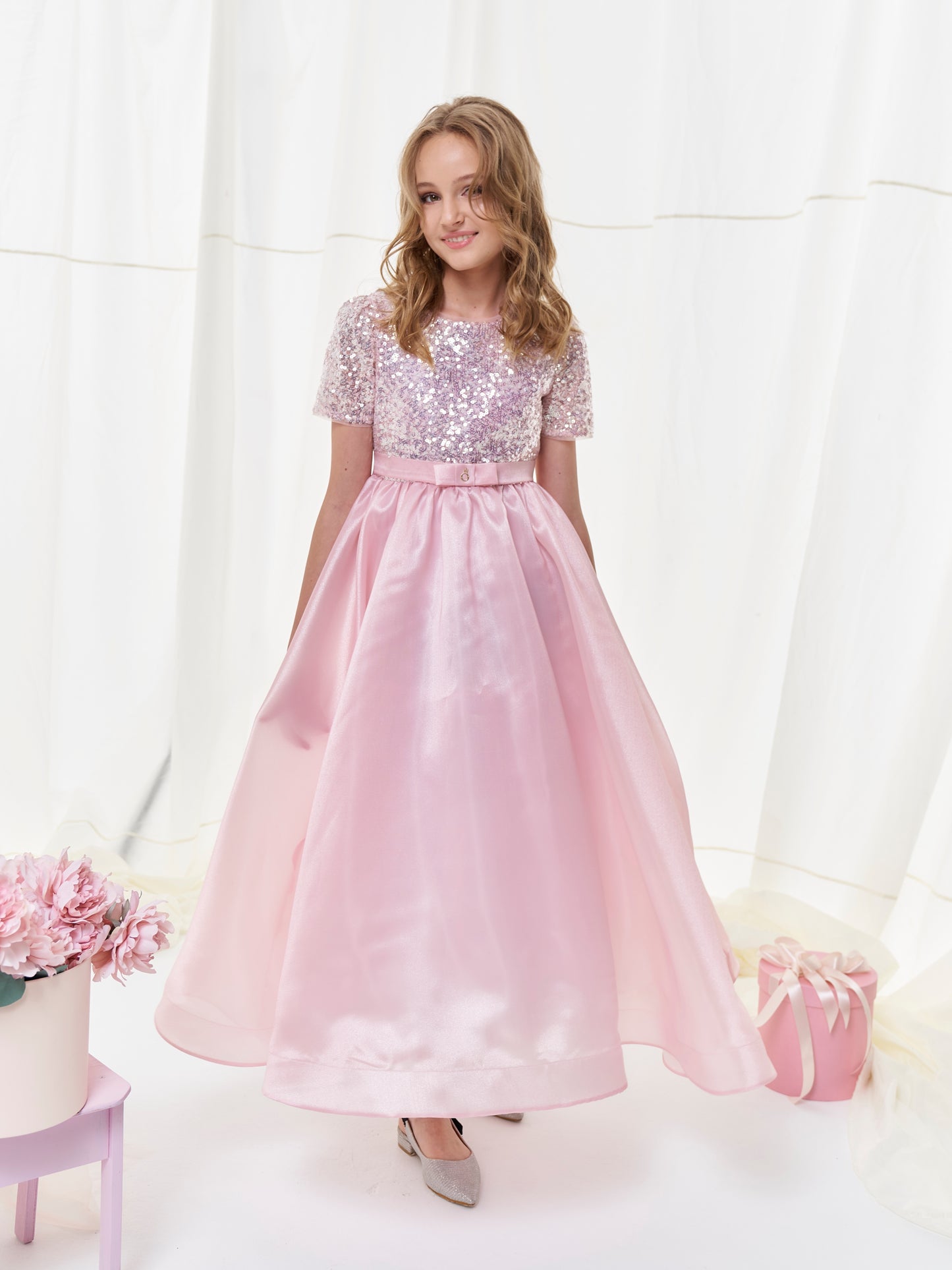 Dimond long shiny dress