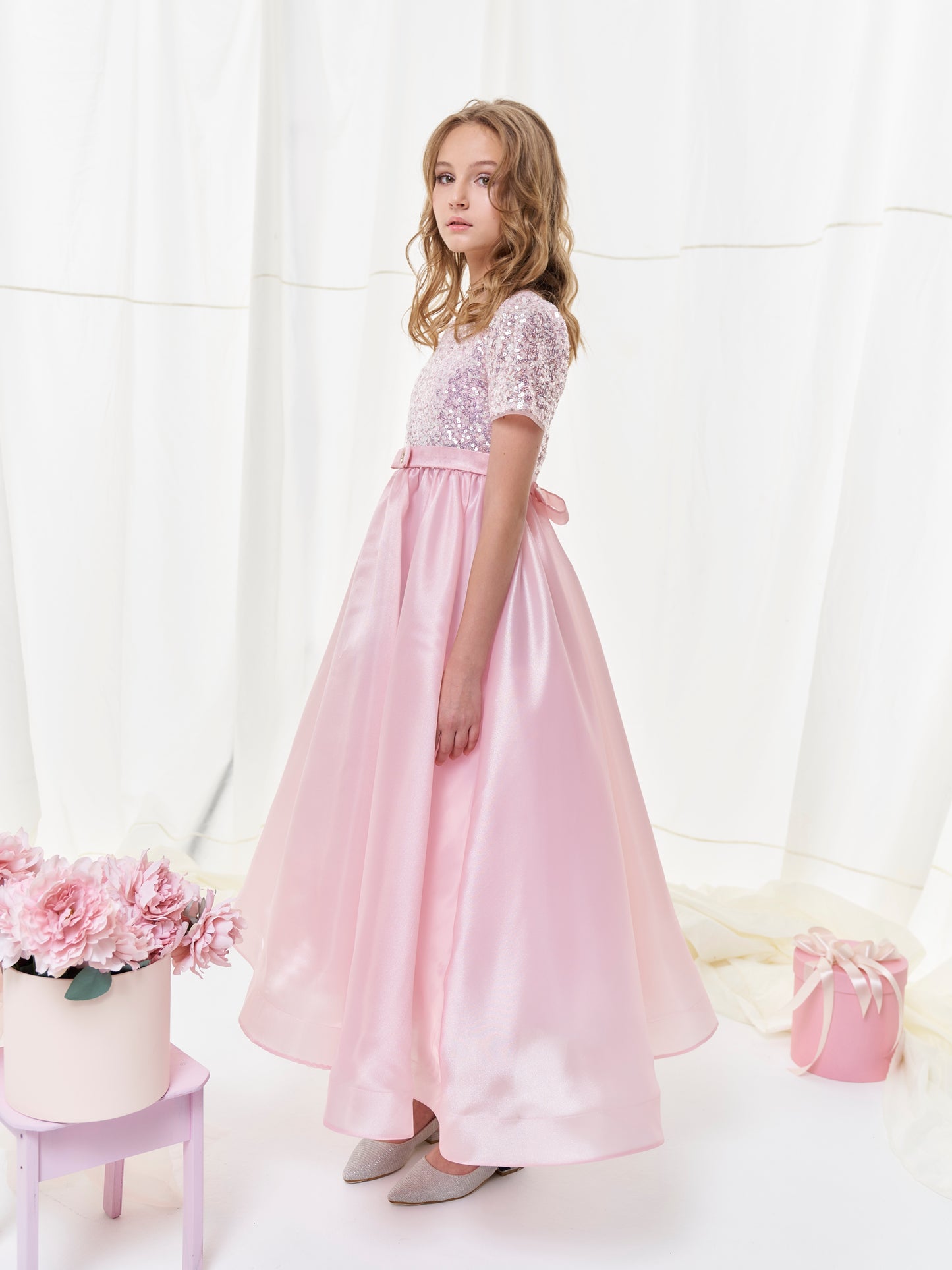 Dimond long shiny dress