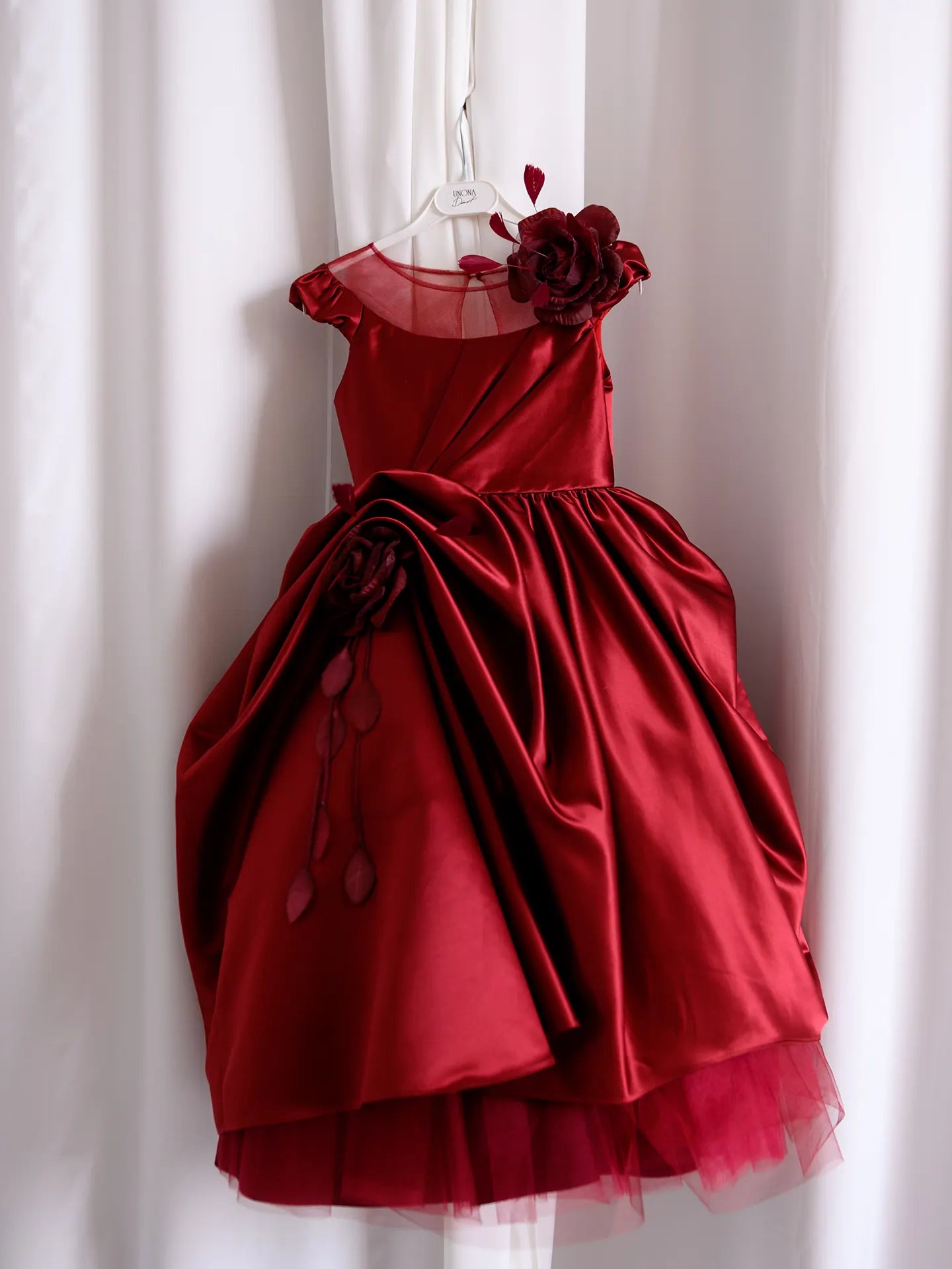 Winter Cherry Exclusive designer dress