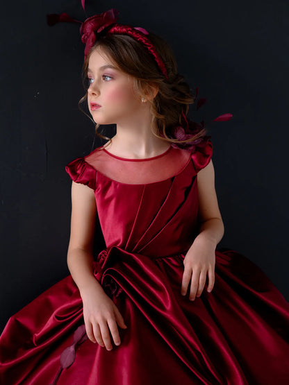 Winter Cherry Exclusive designer dress