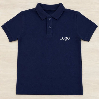 POLO T-Shirt Navy blue — From KG to Grade 12