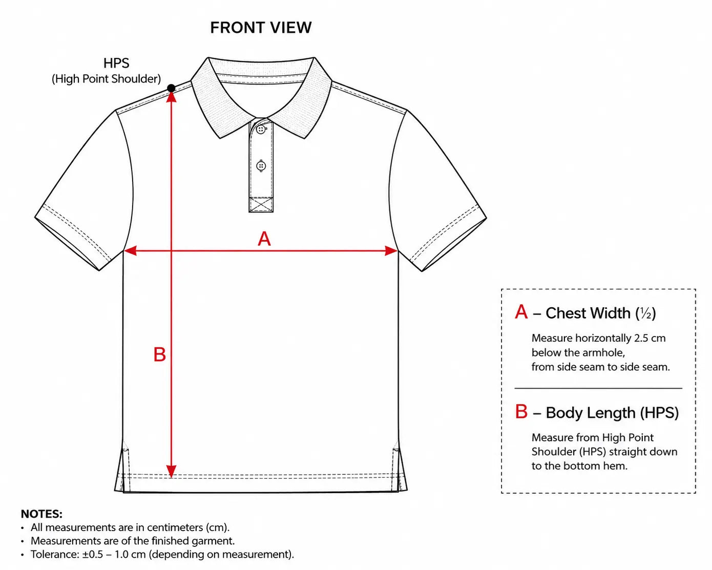 POLO T-Shirt White/red