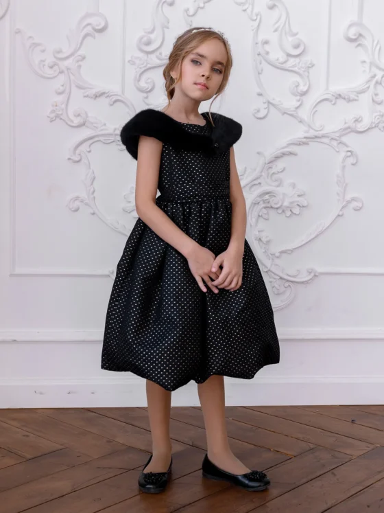 Balloon, Black Cocktail dress for girl Marquise